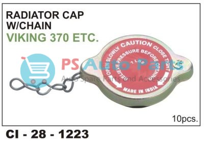 RADIATOR CAP W/CHAIN VIKING LEYLAND