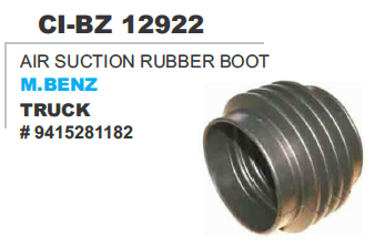 AIR SUCTION RUBBER BOOT M BENZ TRUCK