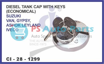 "DIESEL TANK CAP WITH KEYS( ECONOMICAL)VAN,GYPSY,IVECO."