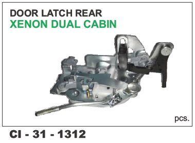 DOOR LOCK ASSY REAR XENON DUAL CABIN (TATAPASSENGER)