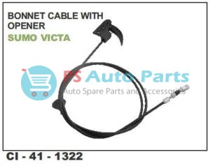 BONNET CABLE WITH OPENER VICTA