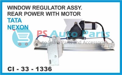 WINDOW REGULATOR ASSY REAR POWER WITH MOTOR TATA NEXON