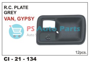 RC PLATE GREY VAN GYPSY