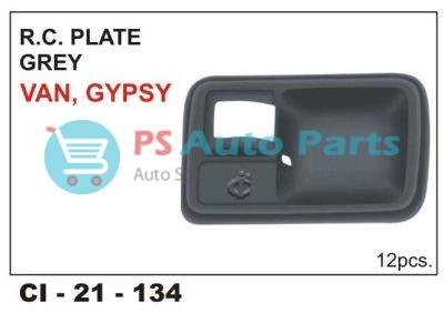 RC PLATE GREY VAN GYPSY