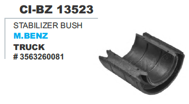 STABILIZER BUSH M.BENZ TRUCK