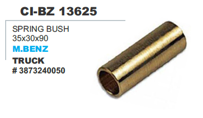 SPRING BUSH 35X30X90 M.BENZ TRUCK