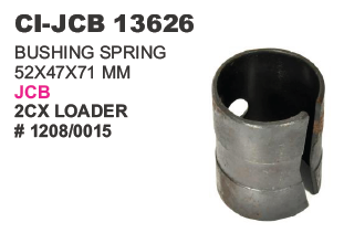 BUSHING SPRING 52X47X71 MM J C B 2CX LOADER