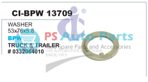 WASHER 53x76x5.8 BPW TRUCK & TRAILER