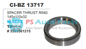 SPACER THRUST RING 145X110X32 M.BENZ TRUCK