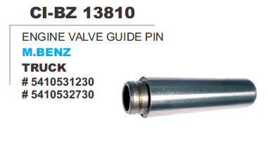 ENGINE VALVE GUIDE PIN M.BENZ TRUCK