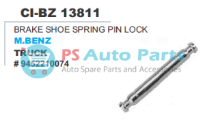 BRAKE SHOE SPRING PIN LOCK M.BENZ TRUCK