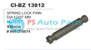 SPRING LOCK PINN DIA 12X97 MM M.BENZ TRUCK