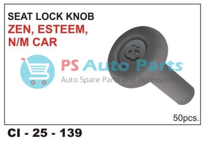 "REAR SEAT KNOB CAR, ZEN, ESTEEM"