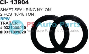 SHAFT SEAL RING NYLON 2-PCS 16-18 TON BPW TRAILER