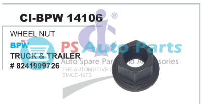 WHEEL NUT BPW TRUCK & TRAILER