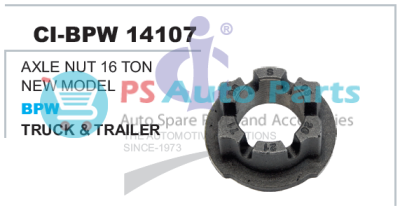 AXLE NUT 16 TON NEW MODEL BPW TRUCK & TRAILER