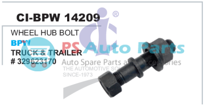 WHEEL HUB BOLT BPW TRUCK & TRAILER