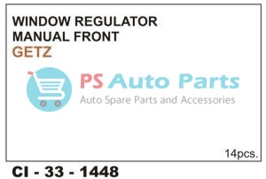 WR (WINDOW REGULATOR ASSY) GETZ FRONT