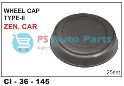 "WHEEL CAP TYPE-2 CAR, ZEN (4PCS)"
