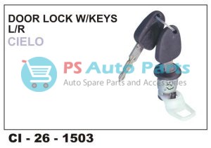 DOOR LOCK W/KEY CIELO