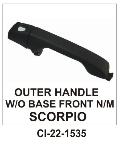 "OUTER HANDLE SCORPIO, M-HYBRID-HAWK N/M W/0 BASE F"