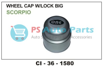 WHEEL CAP W/LOCK BIG SCORPIO (SET OF 4 PCS)
