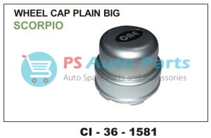 WHEEL CAP PLAIN BIG SCORPIO (SET OF 4 PCS)