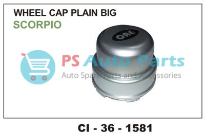 WHEEL CAP PLAIN BIG SCORPIO (SET OF 4 PCS)