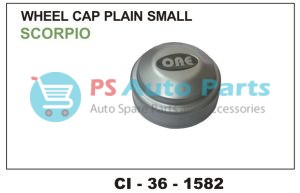WHEEL CAP PLAIN SMALL SCORPIO (SET OF 4 PCS)