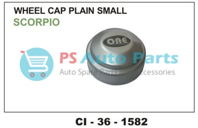 WHEEL CAP PLAIN SMALL SCORPIO (SET OF 4 PCS)