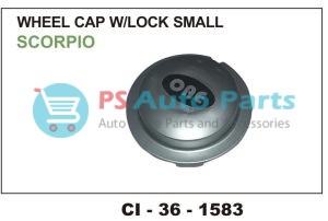 WHEEL CAP W/LOCK SMALL SCORPIO (SET OF 4 PCS)