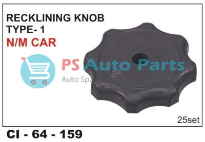 SEAT RECKLINING KNOB CAR