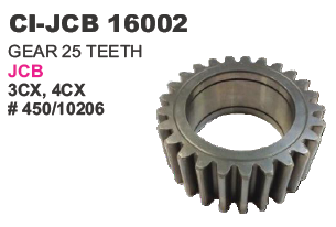 "GEAR 25 TEETH J C B 3CX,4CX"