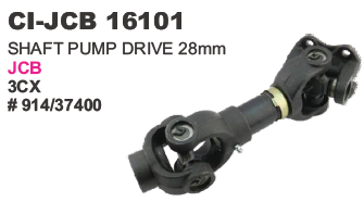 SHAFT PUMP DRIVE 28 MM J C B 3CX