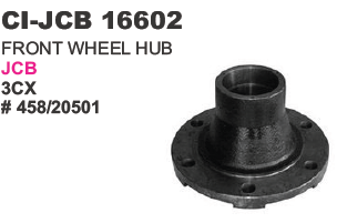 FRONT WHEEL HUB J C B 3CX