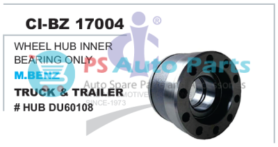 WHEEL HUB INNER BEARING ONLY MBENZ TRUCK & TRAILER