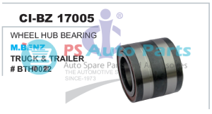WHEEL HUB BEARING MBENZ TRUCK & TRAILER