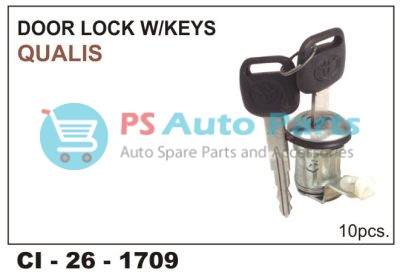 DOOR LOCK W/KEY QUALIS