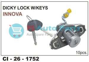 DICKEY LOCK W/KEYS INNOVA.