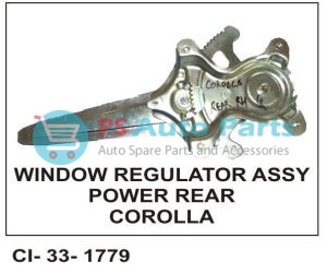WINDOW REGULATOR ASSY COROLLA POWER REAR