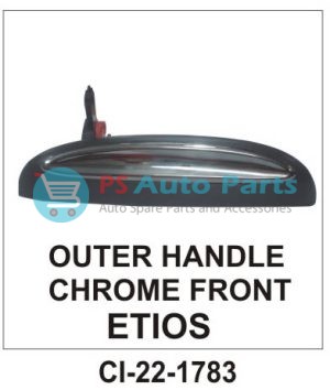 OUTER HANDLE ETIOS CHROME FRONT