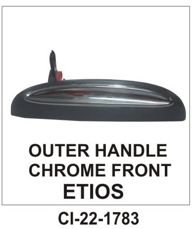 OUTER HANDLE ETIOS CHROME FRONT