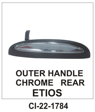 OUTER HANDLE ETIOS CHROME REAR