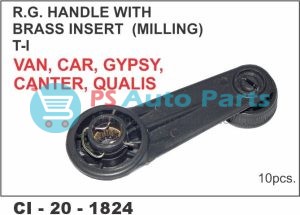 "RG HANDLE WITH BRASS INSERT(MILLING) T-1 VAN,CAR,GYPSY DYNA CANTER,QUALIS"