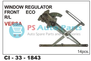 "WINDOW REGULATOR ASSY EECO, VERSA FRONT"