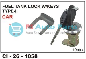 PT LOCK W/KEY TYPE 2 CAR