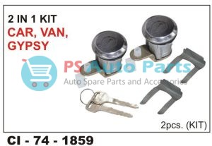 "2 IN 1 DOOR LOCK W/KEY CAR, VAN, GYPSY"