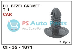 HEAD LIGHT.BEZEL SCREW TYPE-1 CAR (100PCS)