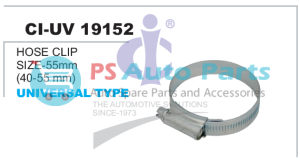 HOSE CLIP SIZE-55mm (40-55 mm) UNIVERSAL TYPE