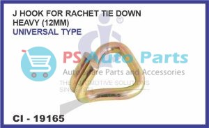 J HOOK FOR RACHET TIE DOWN HEAVY( 12MM)